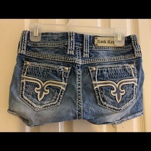 Rock Revival Ali Shorts Size 27